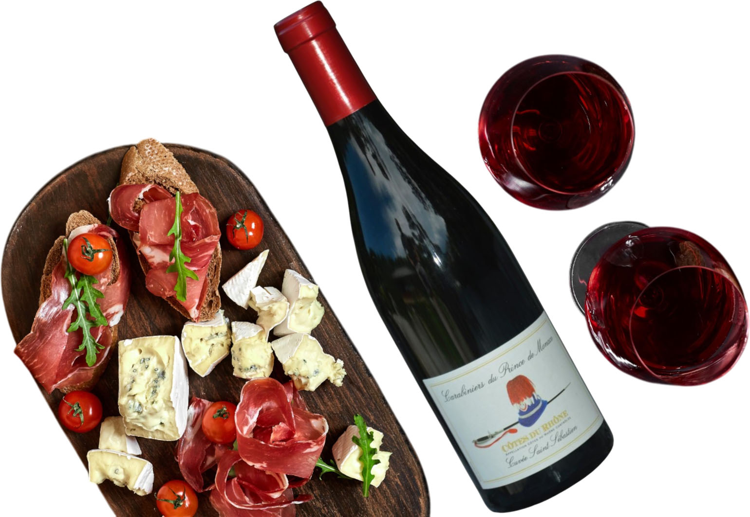 Vin Rouge des Carabiniers Du Prince De Monaco