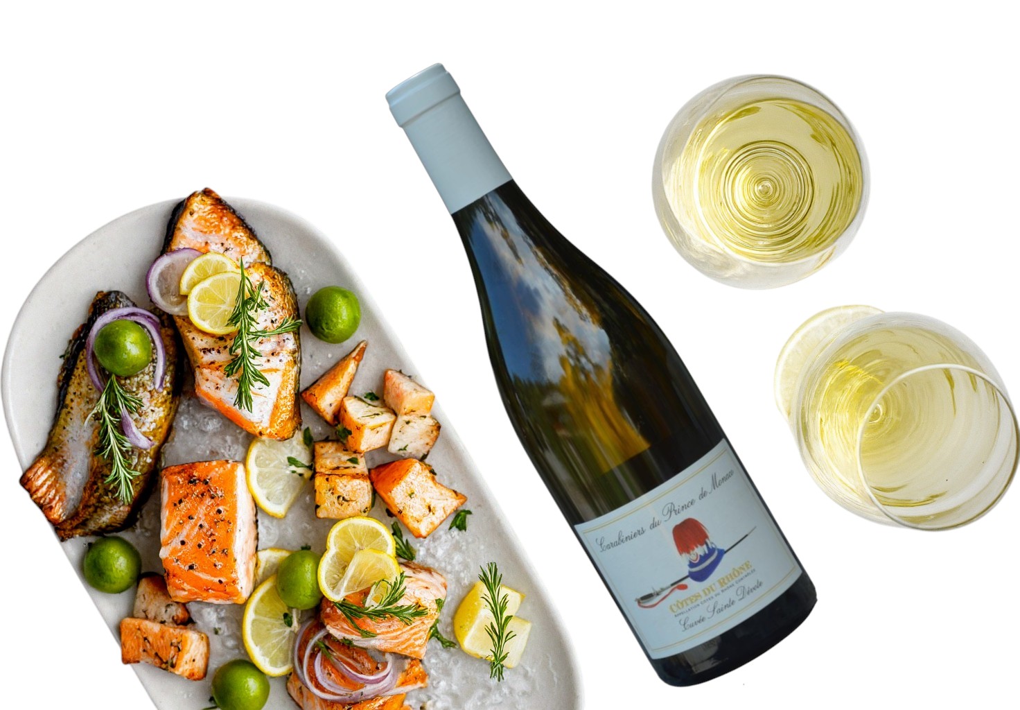 Vin Blanc des Carabiniers Du Prince De Monaco